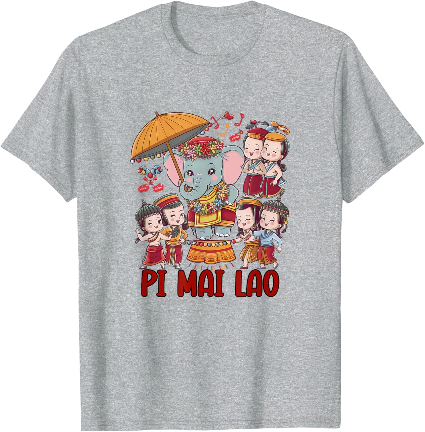 Celebrate Laos with Happy Lao New Year Pi Mai T-Shirt for Everyone - 6