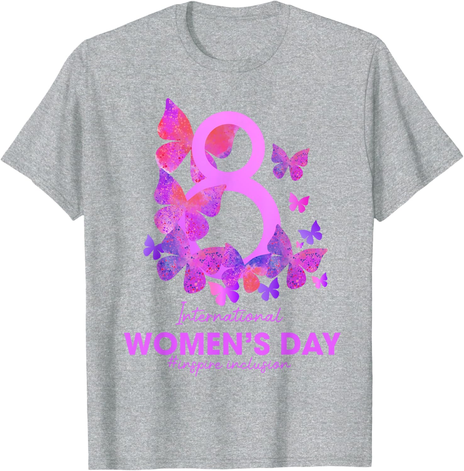 Inspire Inclusion Women’s Day 2025 T-Shirt - Celebrate Women’s Empowerment - 4
