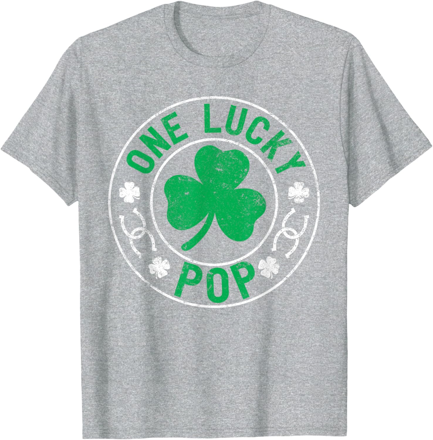 One Lucky Pop St Patrick's Day Shamrock T-Shirt for Festive Fun - 5