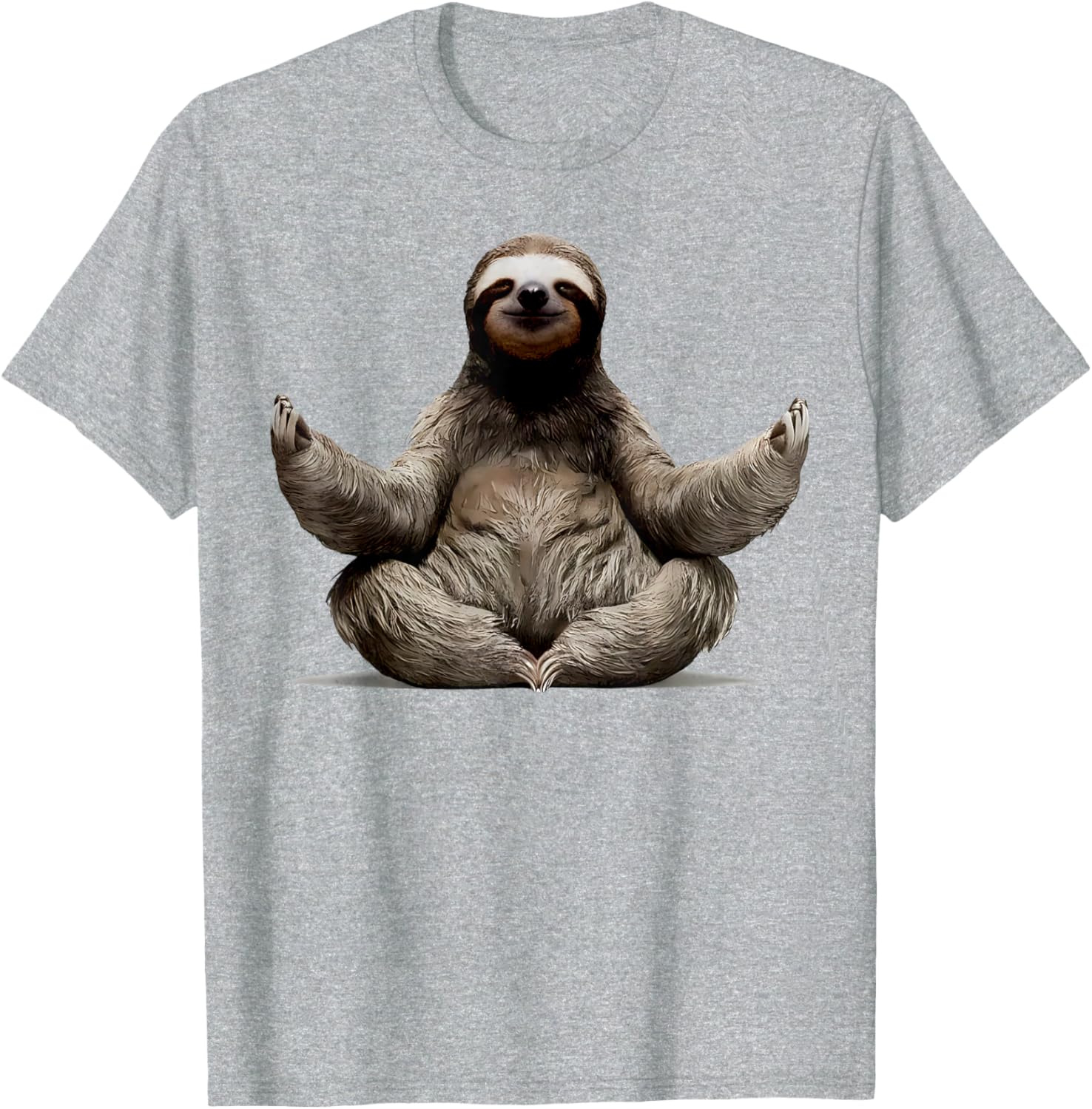 Sloth Yoga Namaste T-Shirt for Men and Women - Zen Buddha Meditation Wear - 12