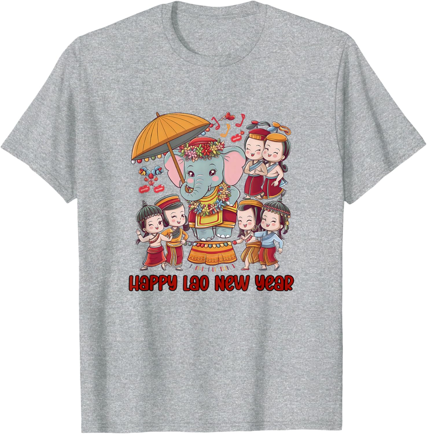 Happy Lao New Year T-Shirt | Celebrate Pi Mai Lao with Style - 2