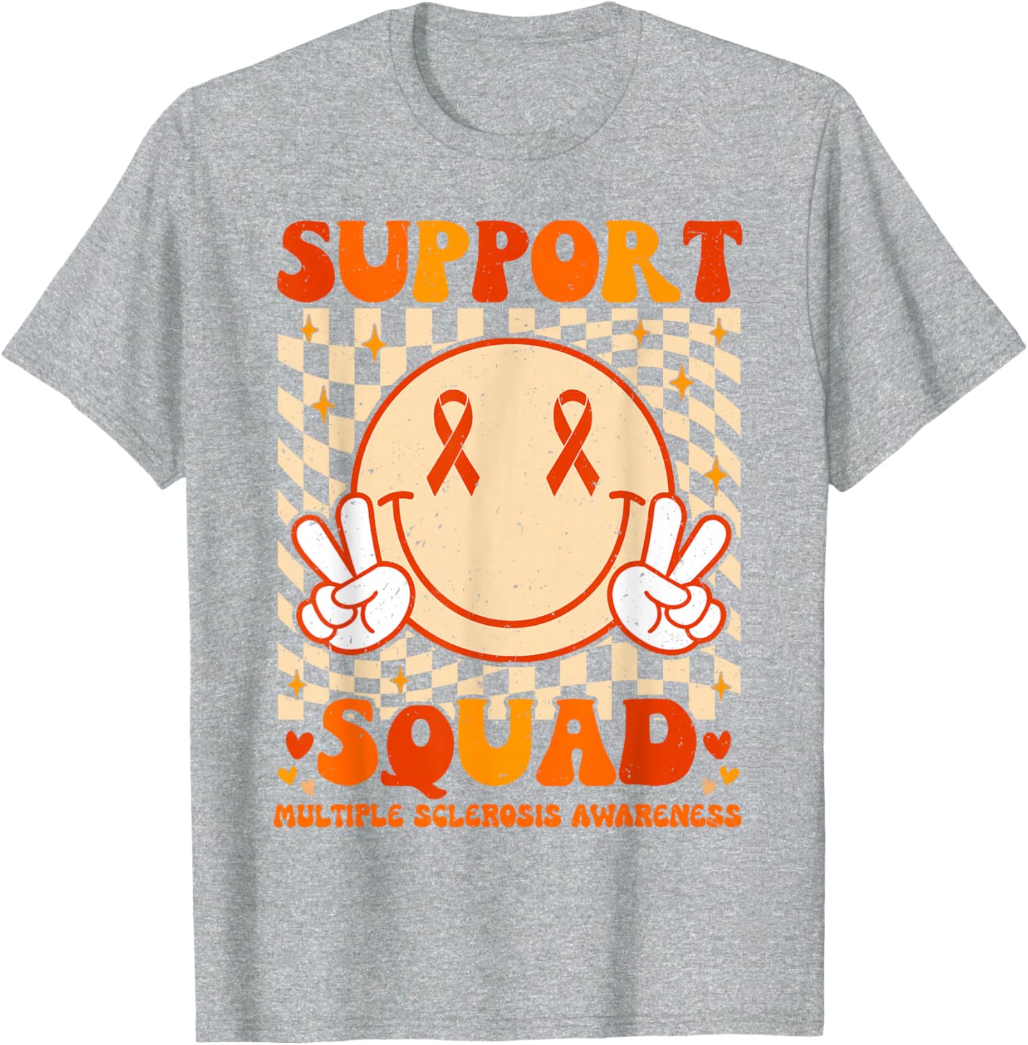 Motivation Support Multiple Sclerosis Awareness T-Shirt for MS Warriors - 13