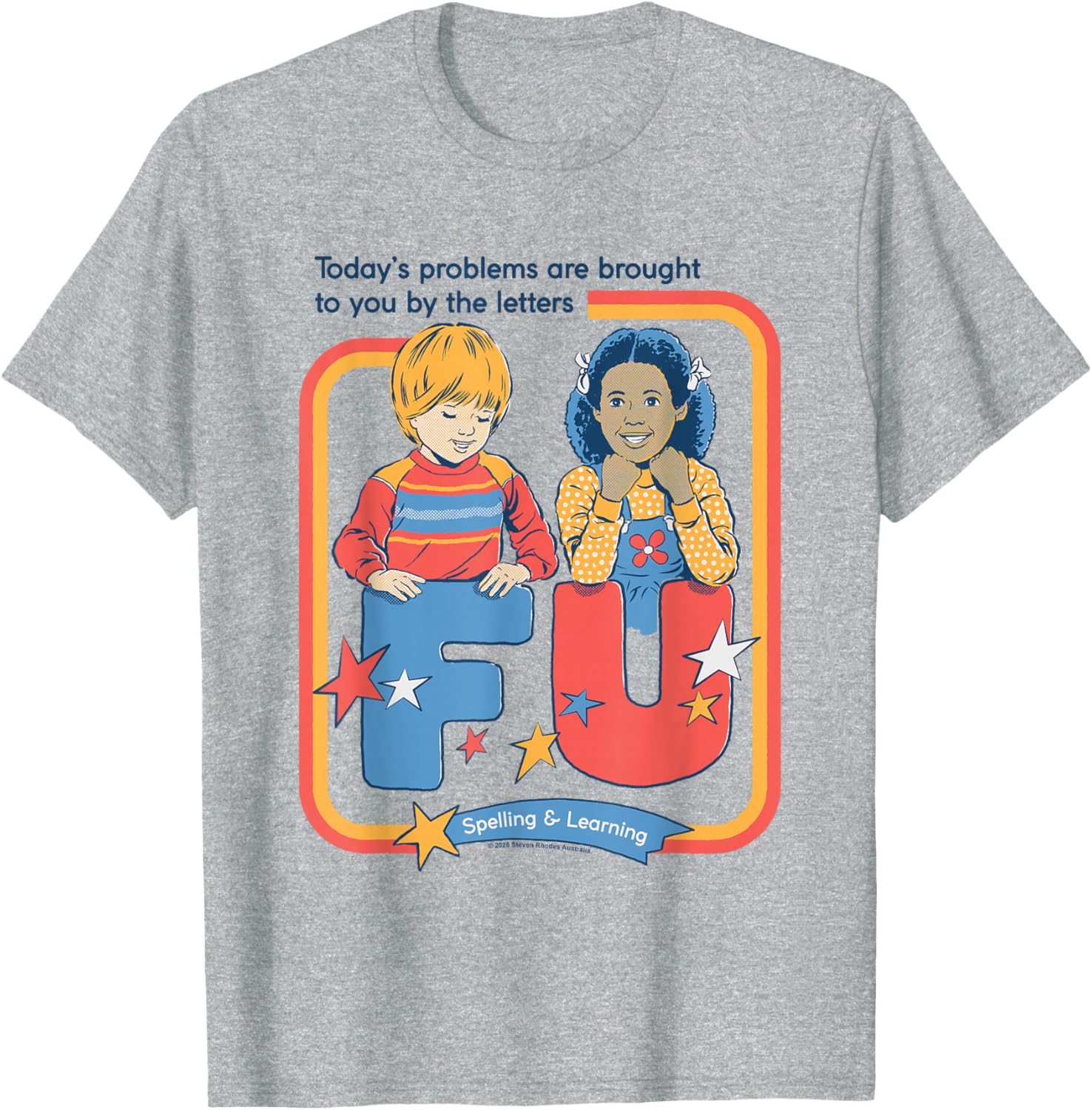 Funny Sarcastic Retro T-Shirt for Adults - Today's Problems Humor Tee - 2