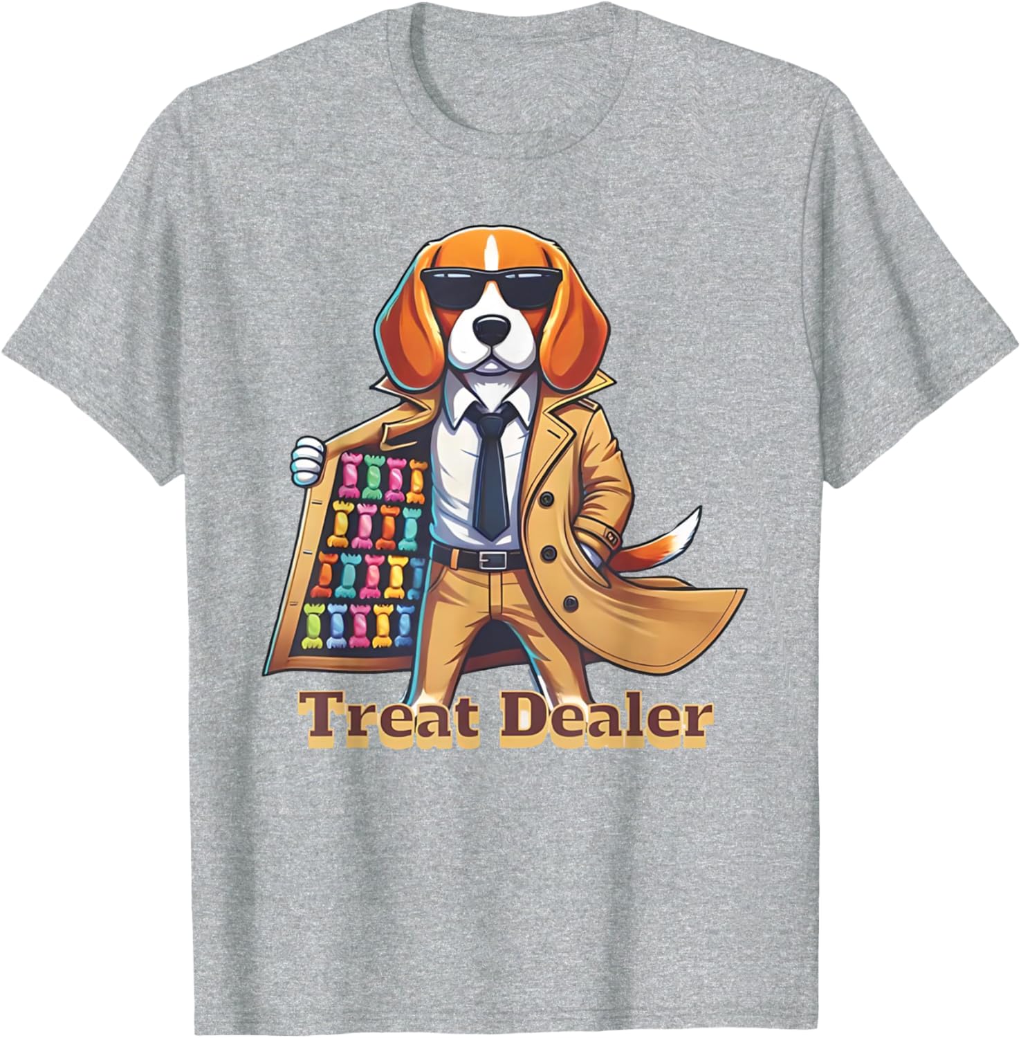 Funny Beagle Lover T-Shirt for Dog Treat Dealers - Perfect Gift for Dog Owners - 12