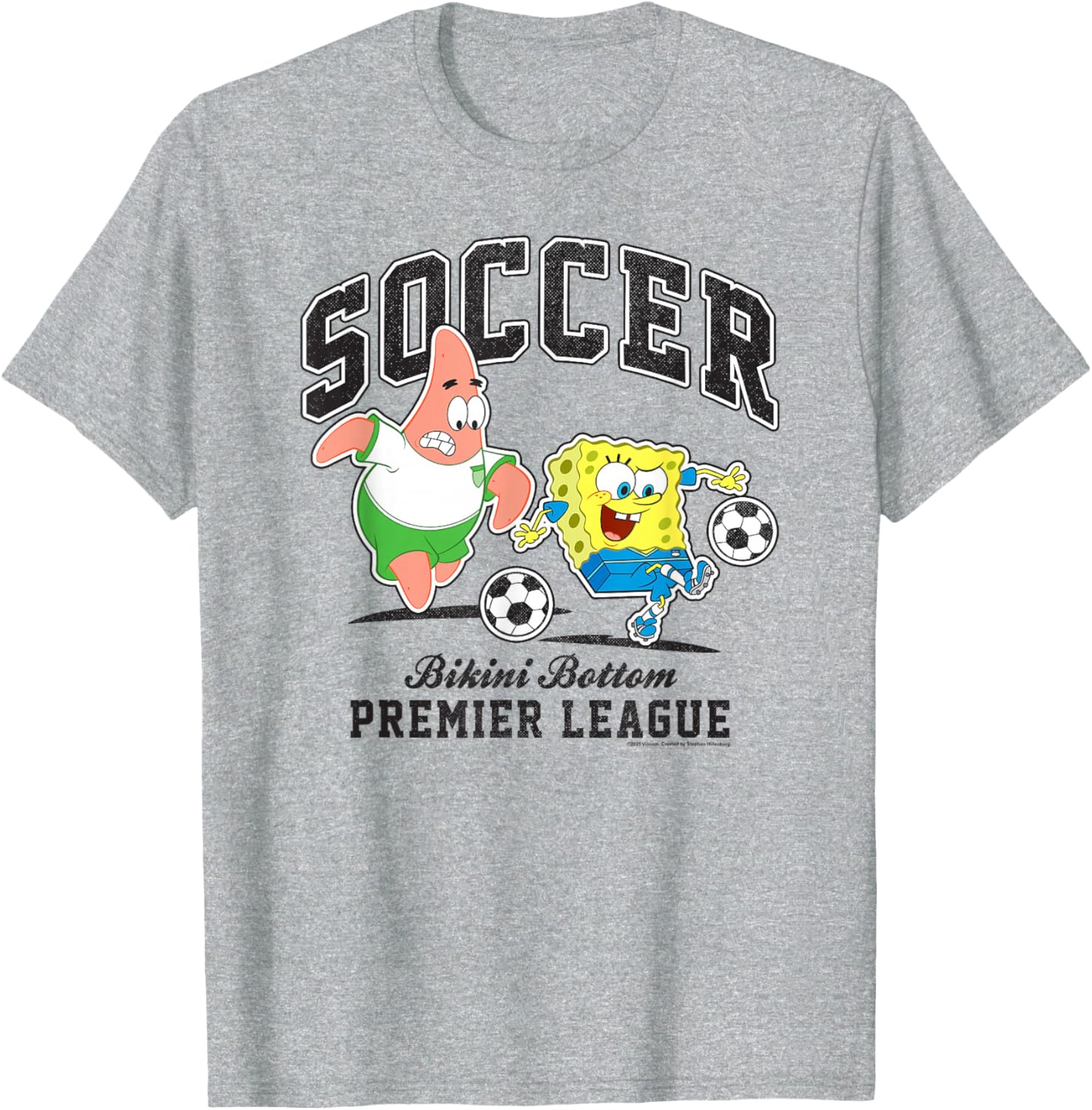 SpongeBob SquarePants Soccer T-Shirt for Bikini Bottom Fans - 9