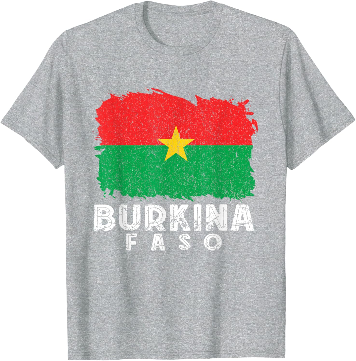 Burkina Faso Flag T-Shirt for Proud Burkina Fasoans - Stylish Apparel - 1