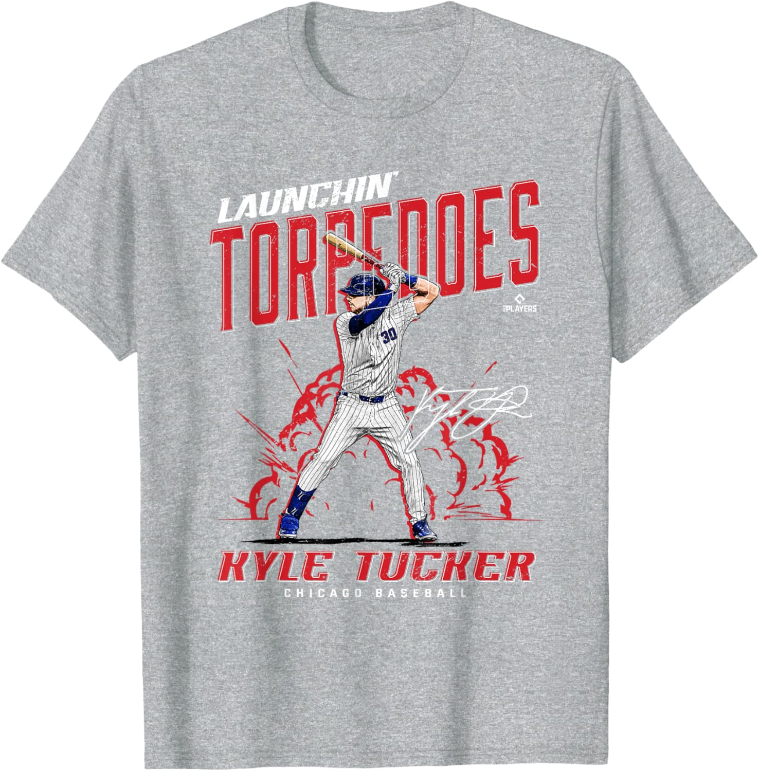 Kyle Tucker Launchin' Torpedoes Chicago Baseball MLB T-Shirt for Fans - 3