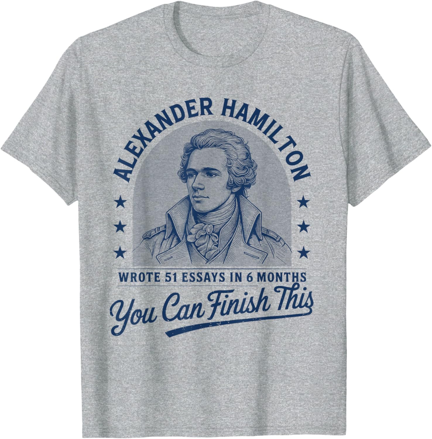 Vintage Hamilton 51 Essays T-Shirt Perfect for History Lovers and Writers - 4