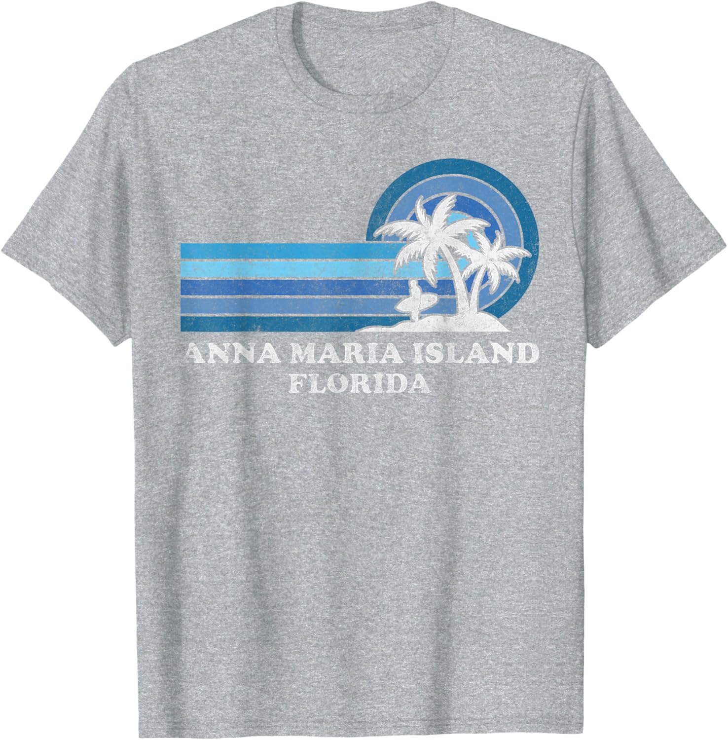 Vintage Anna Maria Island Florida Summer Vacation T-Shirt for Families - 4