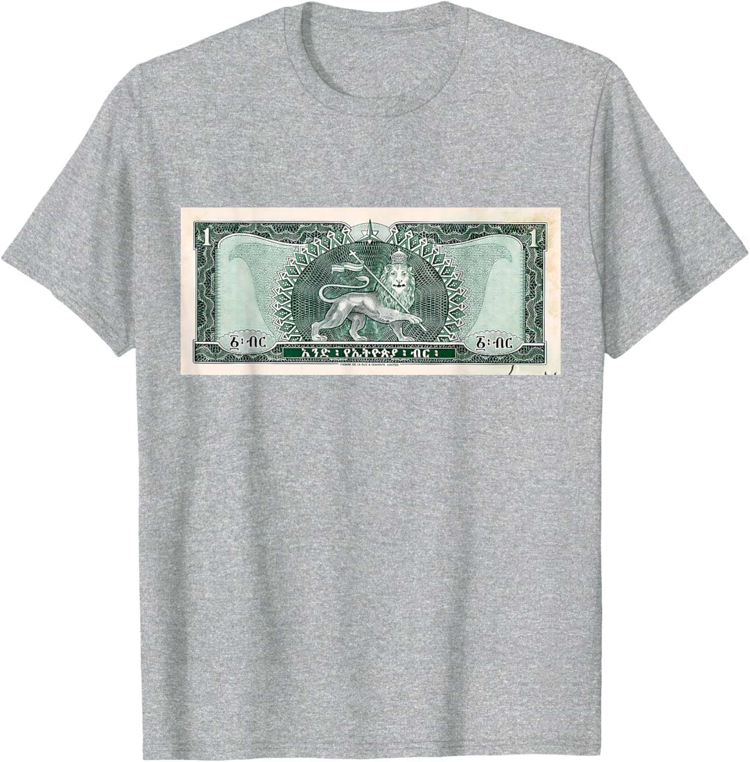 Empire Haile Selassie Moa Anbessa Dollar T-Shirt for Fans and Collectors - 5