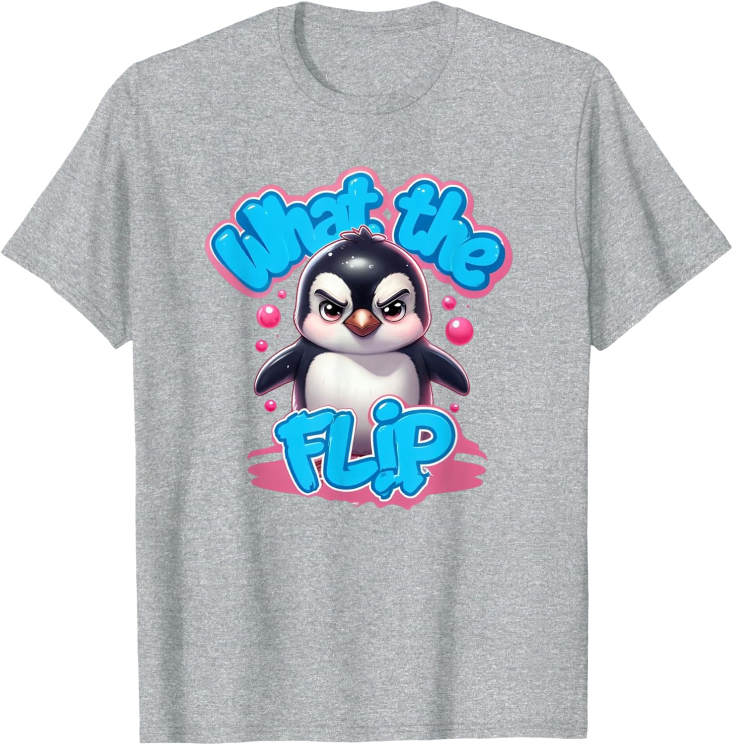 Cute Funny Trendy Aesthetic What The Flip Graphic Tee for Casual Style - 13