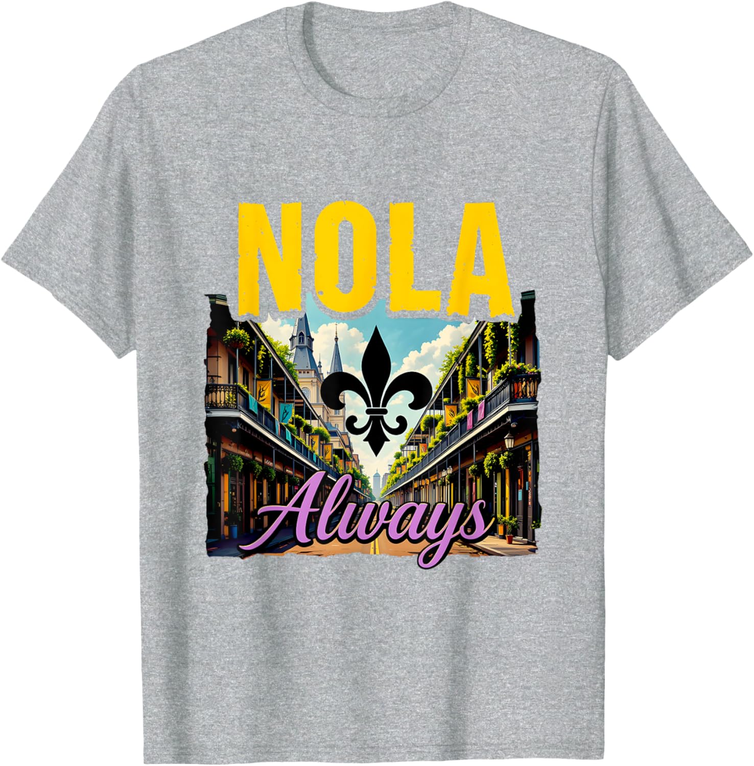 NOLA Never Forget New Orleans Support T-Shirt for Proud Locals - 21