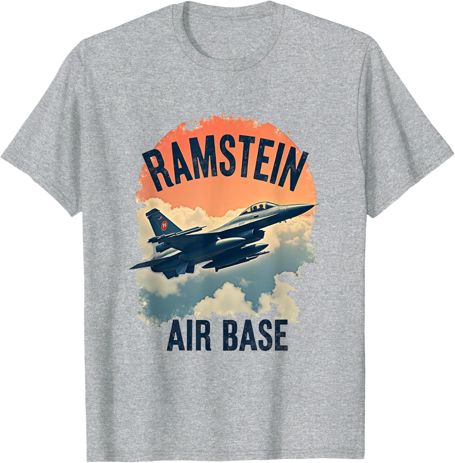 RAMSTEIN AIR BASE USAF T-Shirt Stylish Clothing for Military Fans - 4