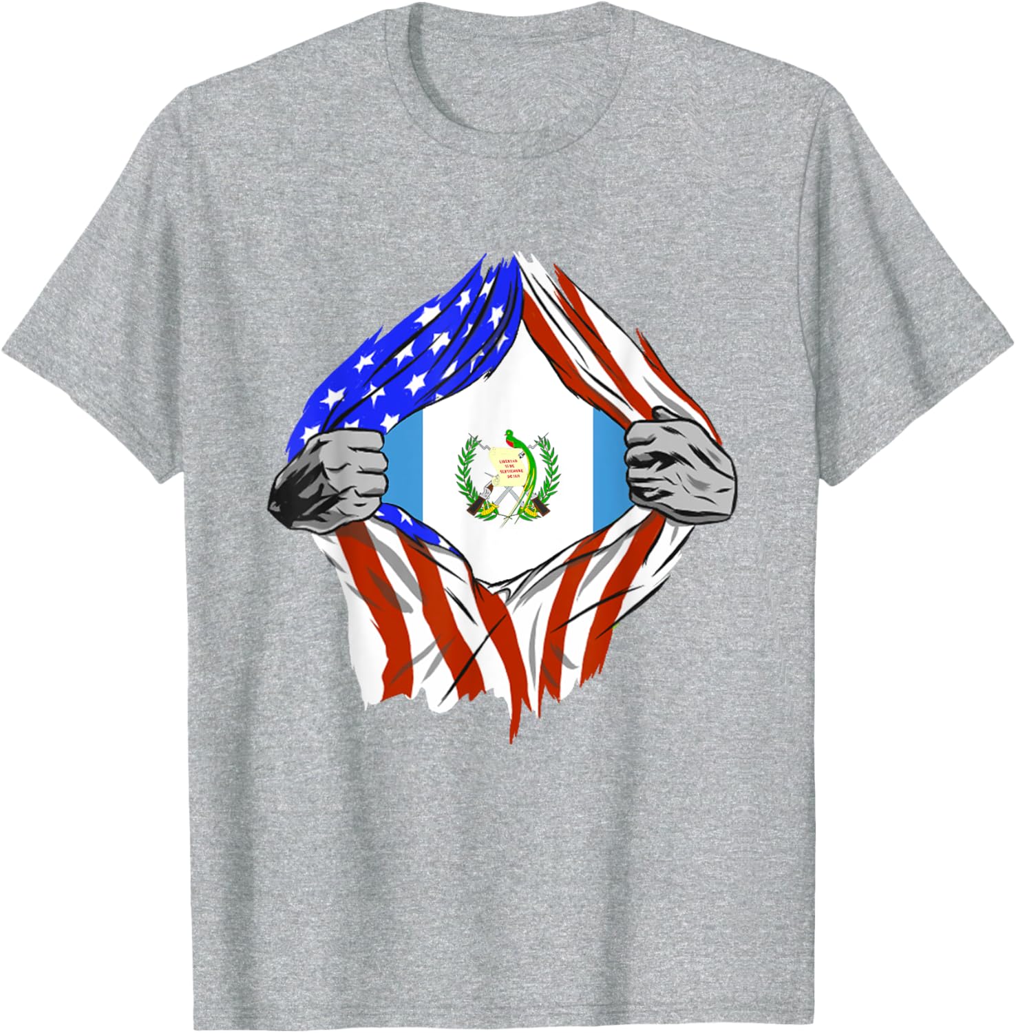 Guatemala Flag T-Shirt for Proud Patriots | Stylish American Apparel - 18