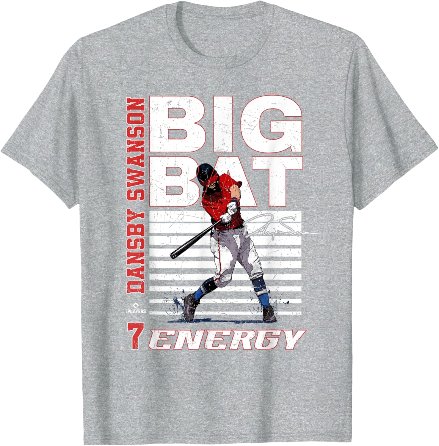 Big Bat Energy Dansby Swanson Chicago Baseball T-Shirt for Fans - 4