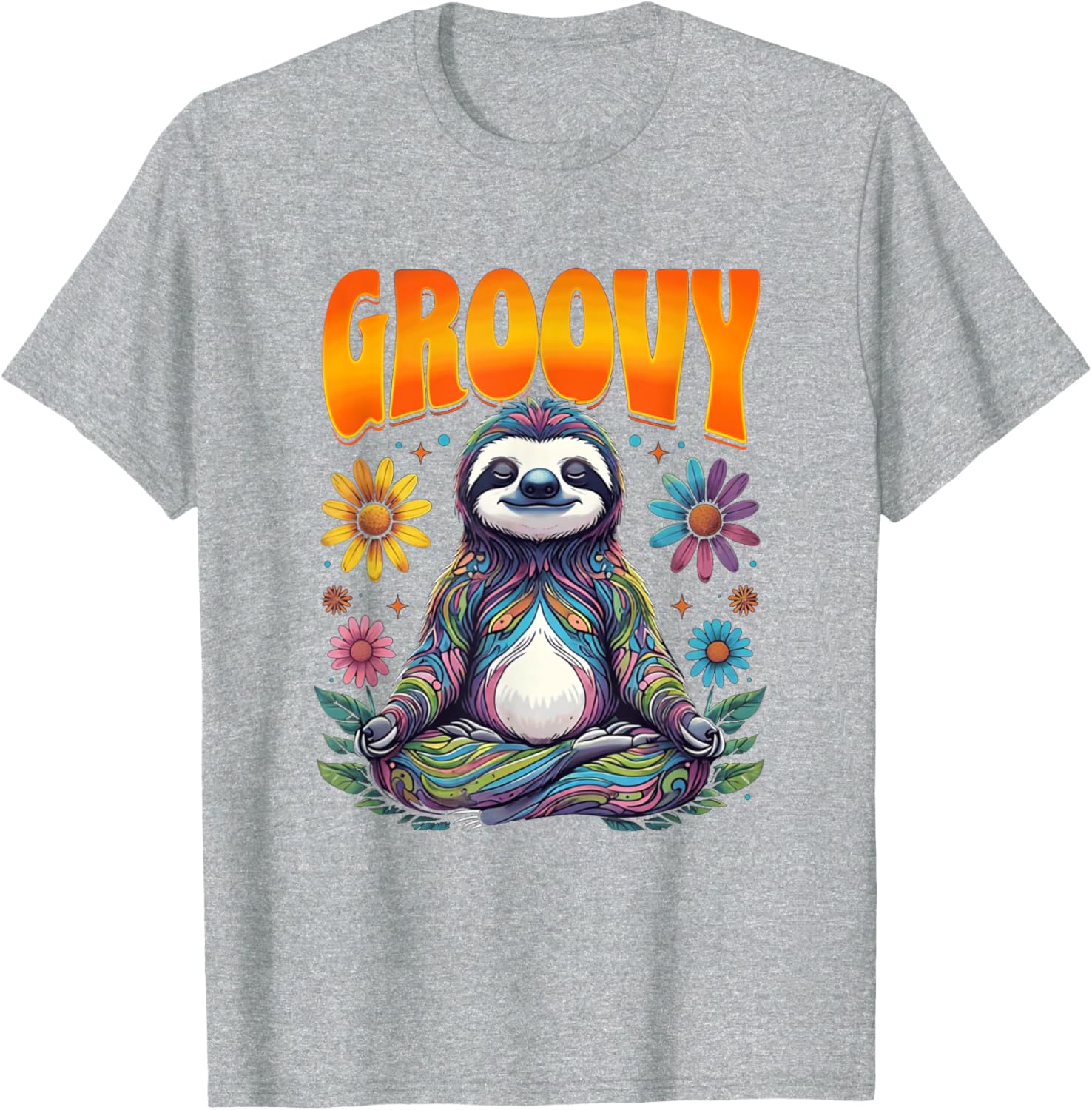 Groovy 70s Tie Dye T-Shirt for Men and Women - Hippie Style Apparel - 4