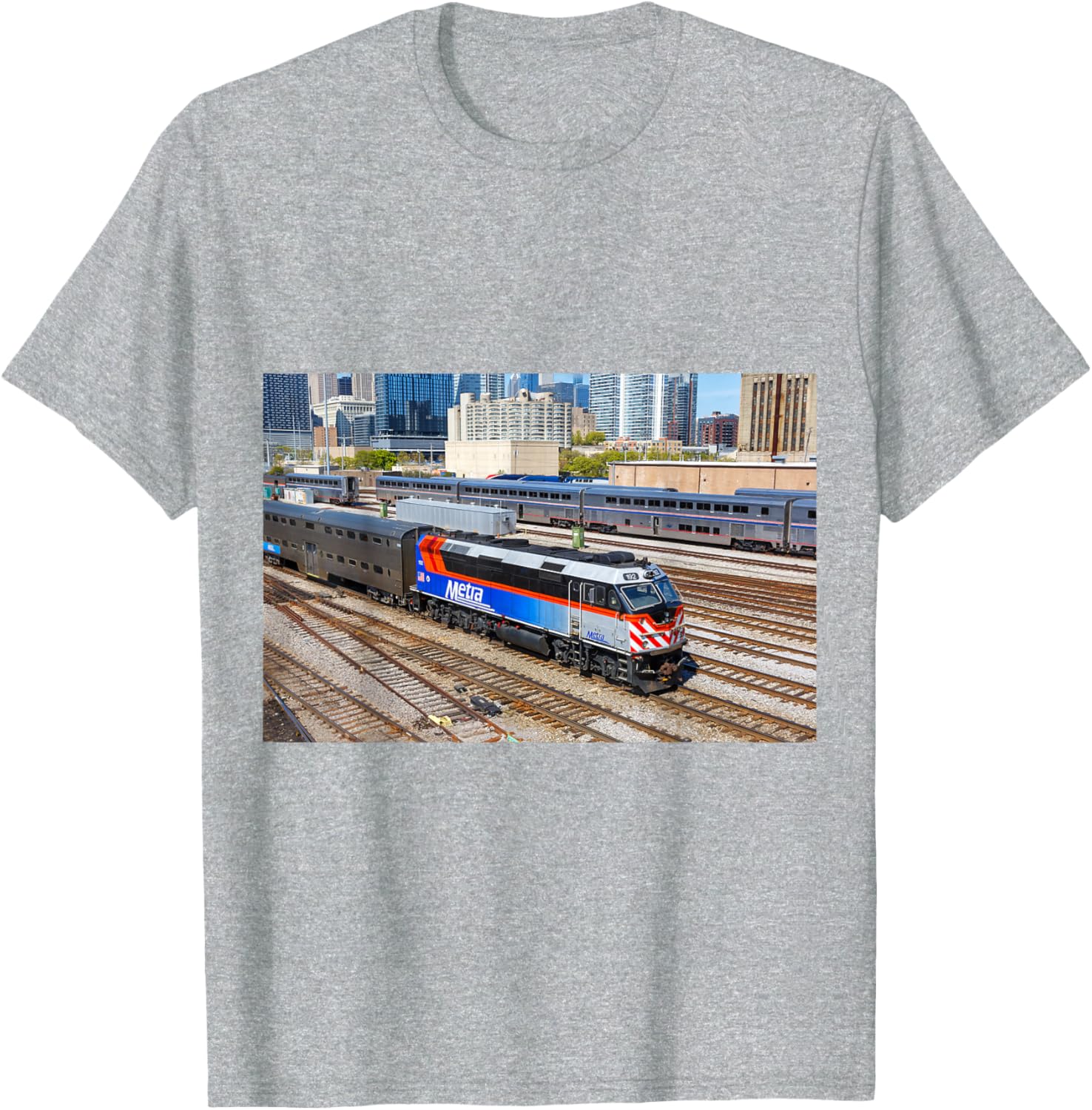Metra 192 At Union Station T-Shirt Perfect for Commuters and Fans - 5
