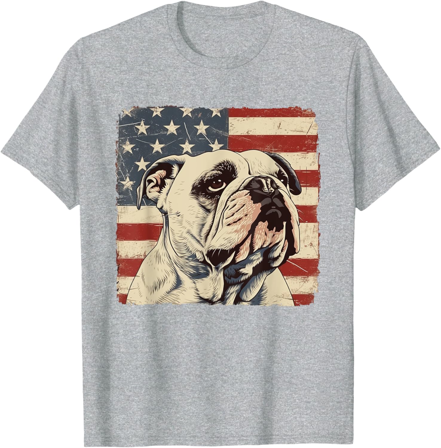 Patriotic Bulldog Shirt for 4th of July Celebrations - Perfect Gift! - 6