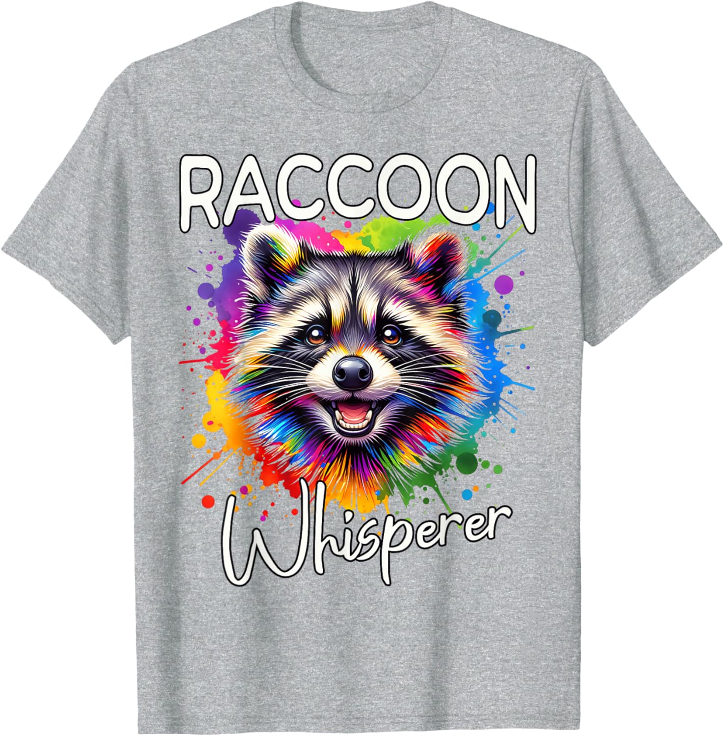 Cute North American Raccoon Whisperer T-Shirt for Animal Lovers - 15